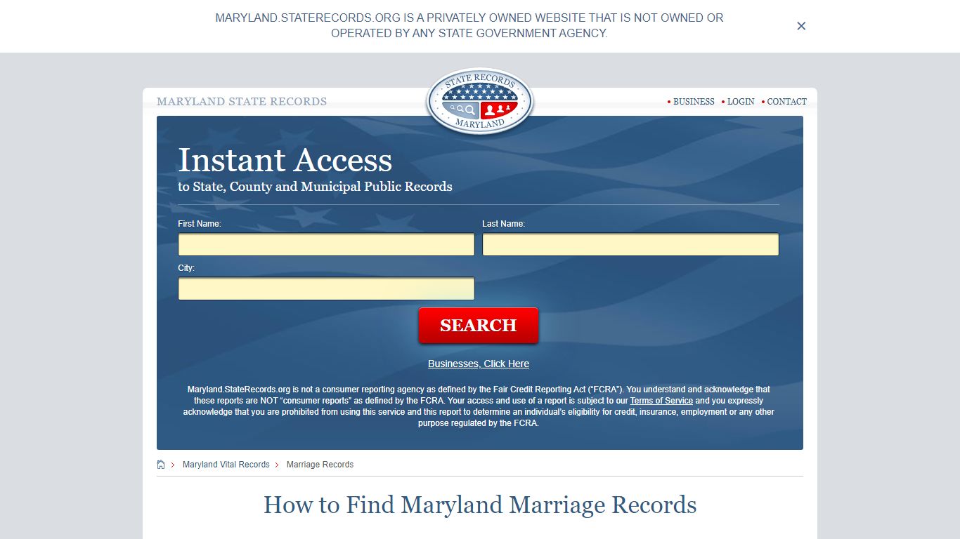 How to Find Maryland Marriage Records